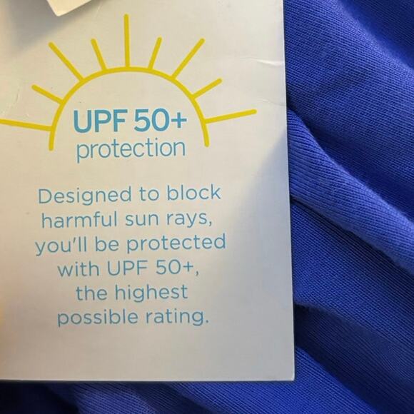 NEW T by Talbots Size XL UPF 50+ Open Front Cardigan Pockets - Picture 4 of 5